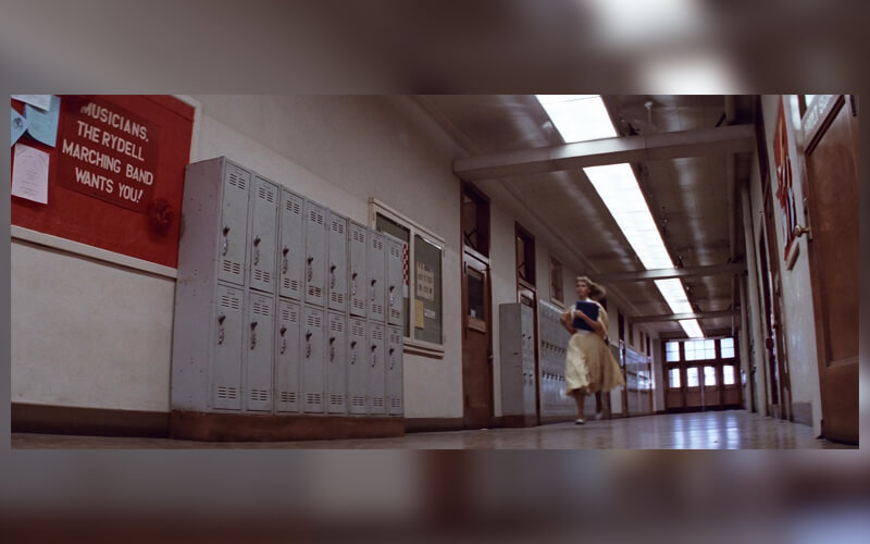 Les couloirs du lycée Huntington Park High School