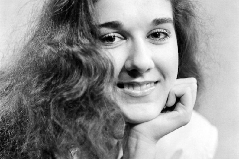 Portrait de Céline Dion à ses débuts, au début des années 80